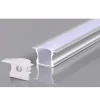 Profilé Encastrable Aluminium 2m pour Ruban LED Couvercle Blanc Opaque - SILAMP