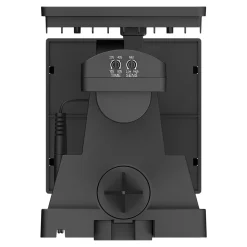 Projecteur à piquer solaire LED extérieur noir 6 W 500 lm détecteur intégré IP65, GoodHome Davern