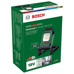 Projecteur de chantier sans fil Bosch UniversalWorkLight 18V 2100lm ( sans batterie)