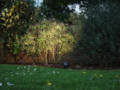 Projecteur de jardin LED Kikolo IP65 90mm 3000K 8W 520lm 230V 20 Anthracite Aluminium Matière plastique