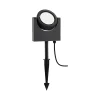Projecteur de jardin LED Swivea IP44 183x534mm 3000K 8W 460lm 230V Anthracite Aluminium