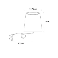Projecteur de jardin moderne noir rond IP65 AR111 - Lennard