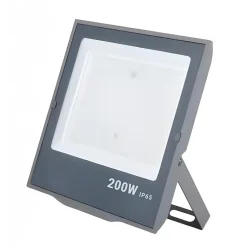 Projecteur Extérieur GRIS 200W IP65 - Blanc Neutre 4000K - 5500K - SILAMP