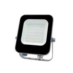 Projecteur Extérieur LED 20W IP65 Noir - Blanc Neutre 4000K - 5500K - SILAMP