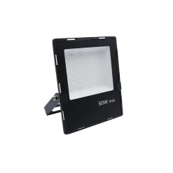 Projecteur Extérieur NOIR 50W IP65 - Blanc Froid 6000K - 8000K - SILAMP