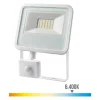 Projecteur LED à Détecteur 30W Blanc étanche IP65 2100lm (240W) - Blanc du Jour 6400K