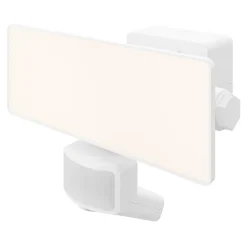 Projecteur LED à détection Davern 3000lm 30W IP65 GoodHome blanc