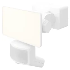 Projecteur LED à détection Davern 1000lm 10W IP65 GoodHome blanc