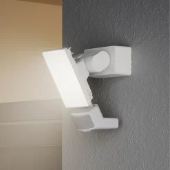 Projecteur LED à détection Davern 1000lm 10W IP65 GoodHome blanc