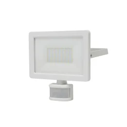 Projecteur LED à détection Lucan 3000lm 30W IP65 GoodHome blanc