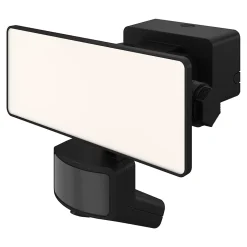 Projecteur LED à détection Davern 2000lm 20W IP65 GoodHome noir