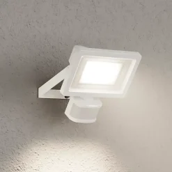 Projecteur LED à détection Lucan 2000lm 20W IP65 GoodHome blanc