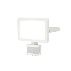 Projecteur LED à détection Lucan 2000lm 20W IP65 GoodHome blanc