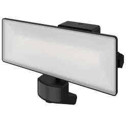 Projecteur LED à détection Davern 5000lm 50W IP65 GoodHome noir