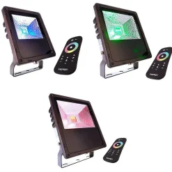 Projecteur Led RGB radio fréquence - Deko Light - Flood RF II