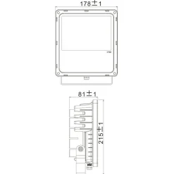 Projecteur Led RGB radio fréquence - Deko Light - Flood RF II