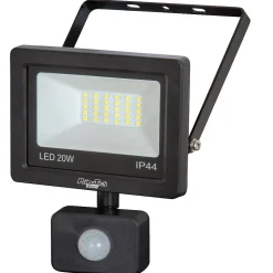 Projecteur LED 20 watt 1500 lumen IP44 mural avec détecteur