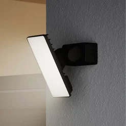 Projecteur LED Davern 2000lm 20W IP65 GoodHome noir