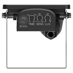 Projecteur LED extérieur détecteur de mouvement noir IP65 1150lm 10W GoodHome, Lucan