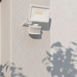 Projecteur LED extérieur détecteur de mouvement blanc IP65 1150lm 10W GoodHome, Lucan