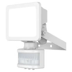 Projecteur LED extérieur détecteur de mouvement blanc IP65 1150lm 10W GoodHome, Lucan