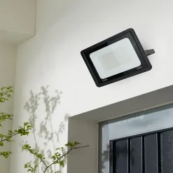 Projecteur LED Extérieur IP65 Imperméable 100W 9500Lm 3000K Lumière Chaude pour Maison Garage Jardin Terrasse Champ