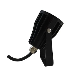 Projecteur LED Extérieur RGB+Blanc 6W IP66 Noir Dimmable