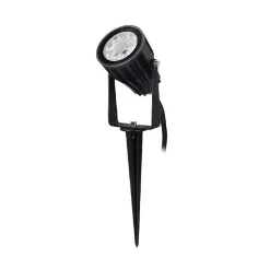 Projecteur LED Extérieur RGB+Blanc 6W IP66 Noir Dimmable