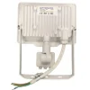 Projecteur LED Extérieur 30W IP65 BLANC avec Détecteur de Mouvement Crépusculaire - Blanc Neutre 4000K - 5500K - SILAMP