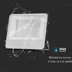 Projecteur LED Gris 200W 185lm/W - Blanc Neutre 4000K - 5500K - SILAMP