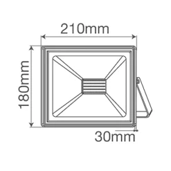Projecteur LED INDUS 50W IP65 6000K