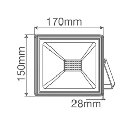 Projecteur LED INDUS 30W IP65 6000K