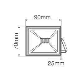 Projecteur LED INDUS 10W IP65 6000K