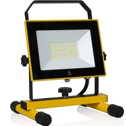 Projecteur LED portable 20W 1800Lm 6500K Extérieur/Intérieur IP65 ASLO