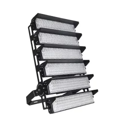 Projecteur LED Puissant Industriel 1500W 170lm/W IP66 Noir Orientable - Blanc Neutre 4000K - 5500K - SILAMP