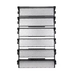 Projecteur LED Puissant Industriel 1500W 170lm/W IP66 Noir Orientable - Blanc Neutre 4000K - 5500K - SILAMP