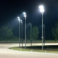 Projecteur LED Puissant Industriel 200W IP65 Noir - Blanc Froid 6000K - 8000K - SILAMP