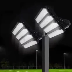 Projecteur LED Puissant Industriel 1000W 170lm/W IP66 Noir Orientable - Blanc Neutre 4000K - 5500K - SILAMP