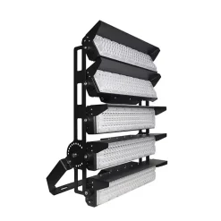 Projecteur LED Puissant Industriel 1250W 170lm/W IP66 Noir Orientable - Blanc Neutre 4000K - 5500K - SILAMP