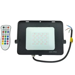 Projecteur LED RGB 50W Etanche IP65 Forte luminosité