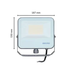 Projecteur LED 50W IP65 CCT - 3000K/4000K/6000K - SILAMP