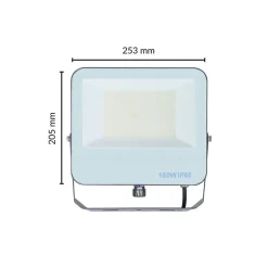 Projecteur LED 150W IP65 CCT - 3000K/4000K/6000K - SILAMP
