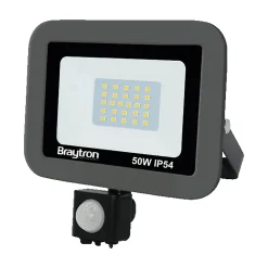 Projecteur LED 50W IP54 6500K avec détecteur
