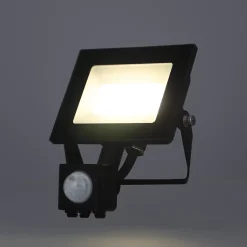 Projecteur LED 10W 4000K 735 lm IP65 avec détecteur DORAN EDO