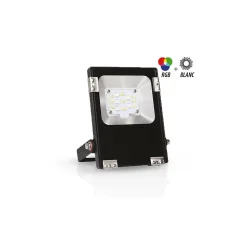 Projecteur LED 10W 1000lm 112 étanche IP65 166mmx128mm - RGB + Blanc CCT 2700K A 6500K