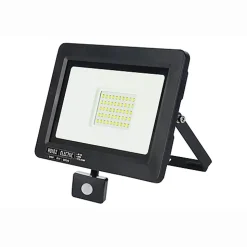Projecteur LED 50W 4000Lm avec détecteur PIR IP65