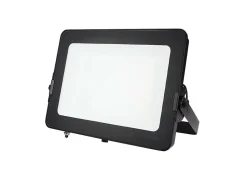 Projecteur LED 300W Noir Etanche IP65 Forte luminosité 33000 Lumens Blanc chaud 3000K garage jardin terrain de sport