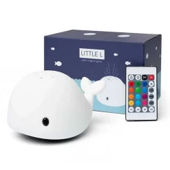 Projecteur lumineux tactile en silicone baleine