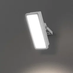 Projecteur mural LED extérieur blanc 30 W 3750 lm sans détecteur IP65, GoodHome Davern