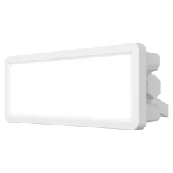 Projecteur mural LED extérieur blanc 30 W 3750 lm sans détecteur IP65, GoodHome Davern